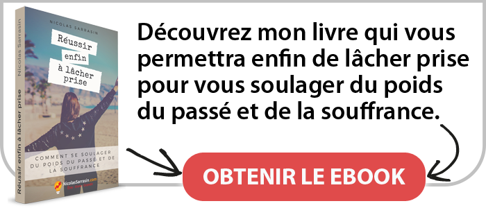 Livre sur le lâcher prise de Nicolas Sarrasin