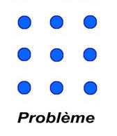Problème des 9 points en psychologie cognitive - NicolasSarrasin.com